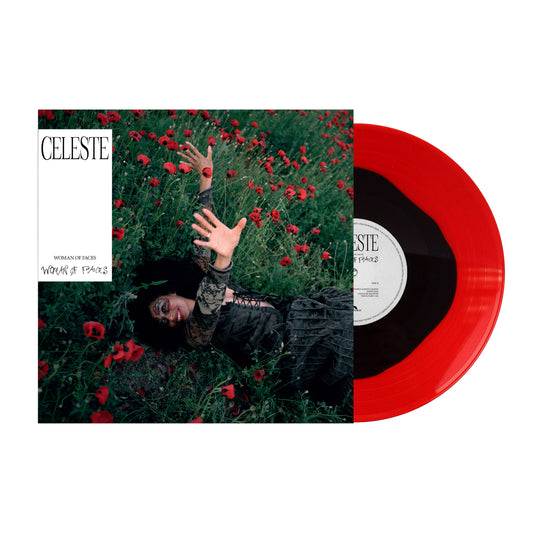 Celeste - Woman of Faces - Poppy Coloured Vinyl & Alternative Artwork